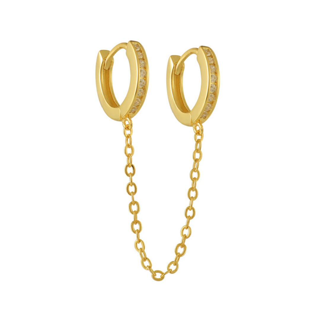GOLDGIFTIDEAS 22K Gold Square Shape Earrings for Girls/Women